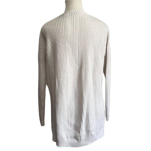ARITZIA BABATON WHITE V-NECK SWEATER - XS - Picture 3 of 11